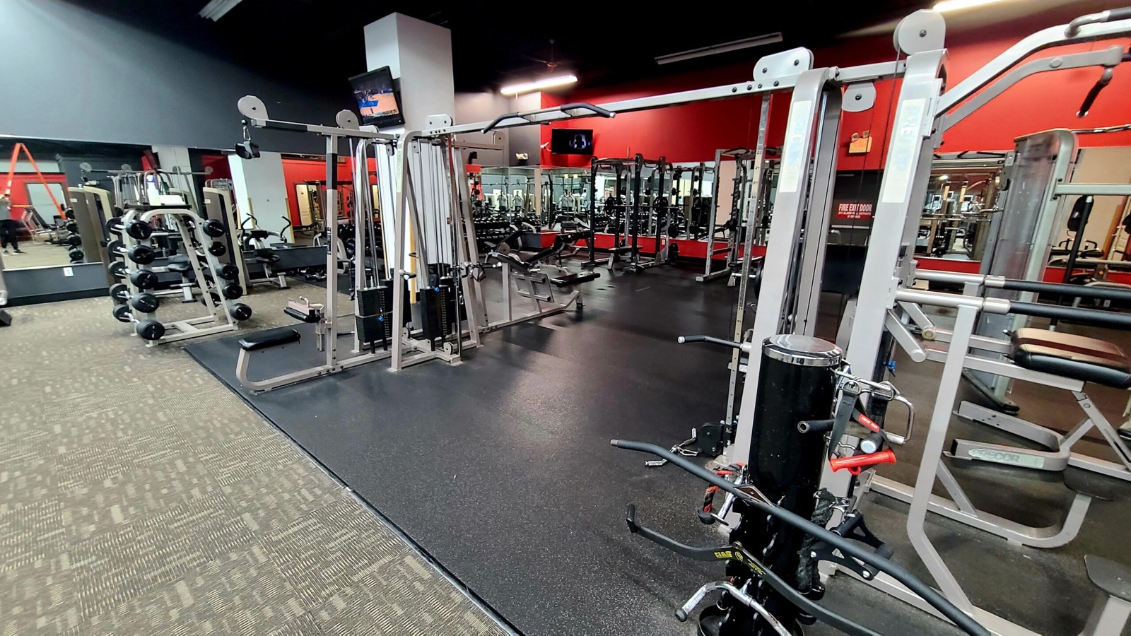 Inside a Taylor Fitness gym